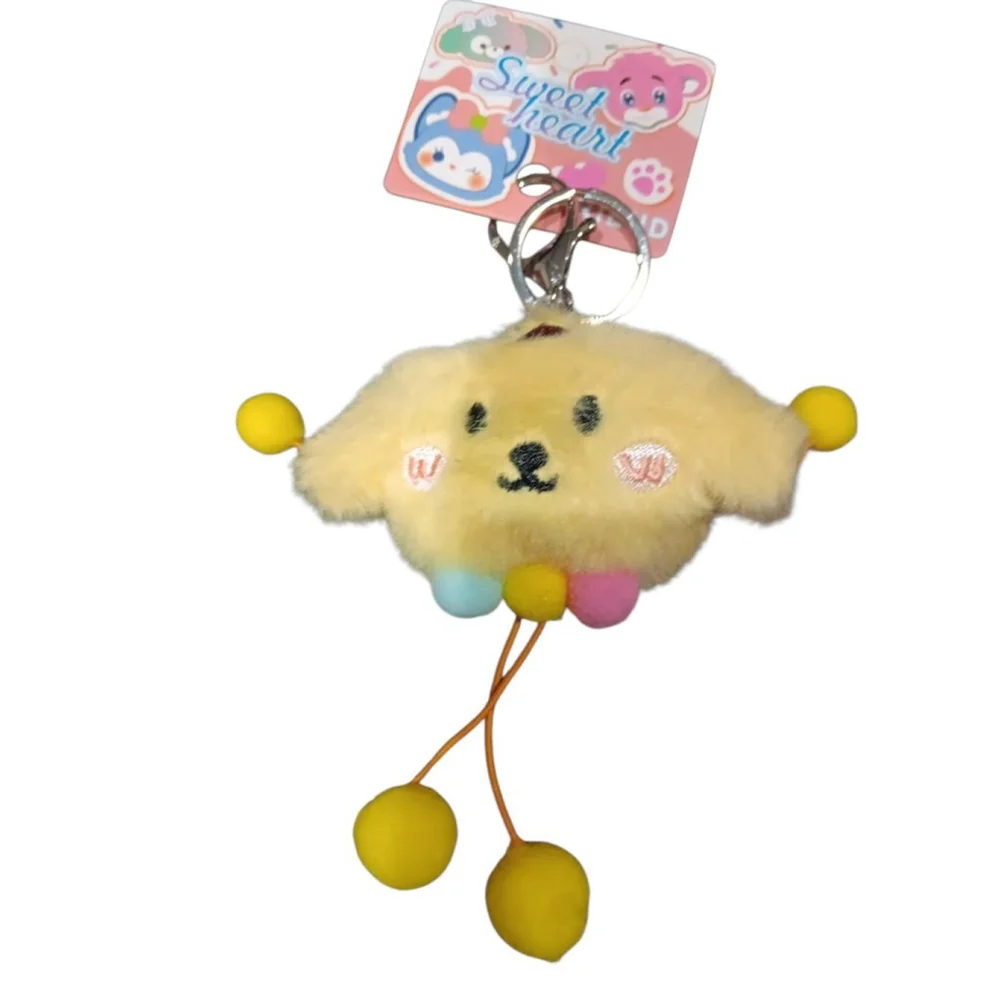 Sanrio Character Inspired Plush Keychain Purse Backpack Charm